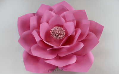 Paper Flower Tutorial