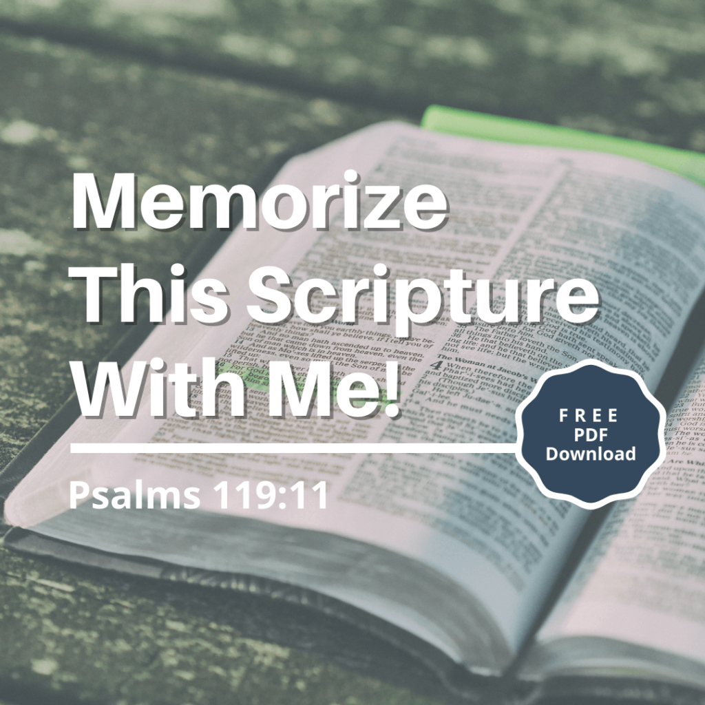 Psalms 119:11